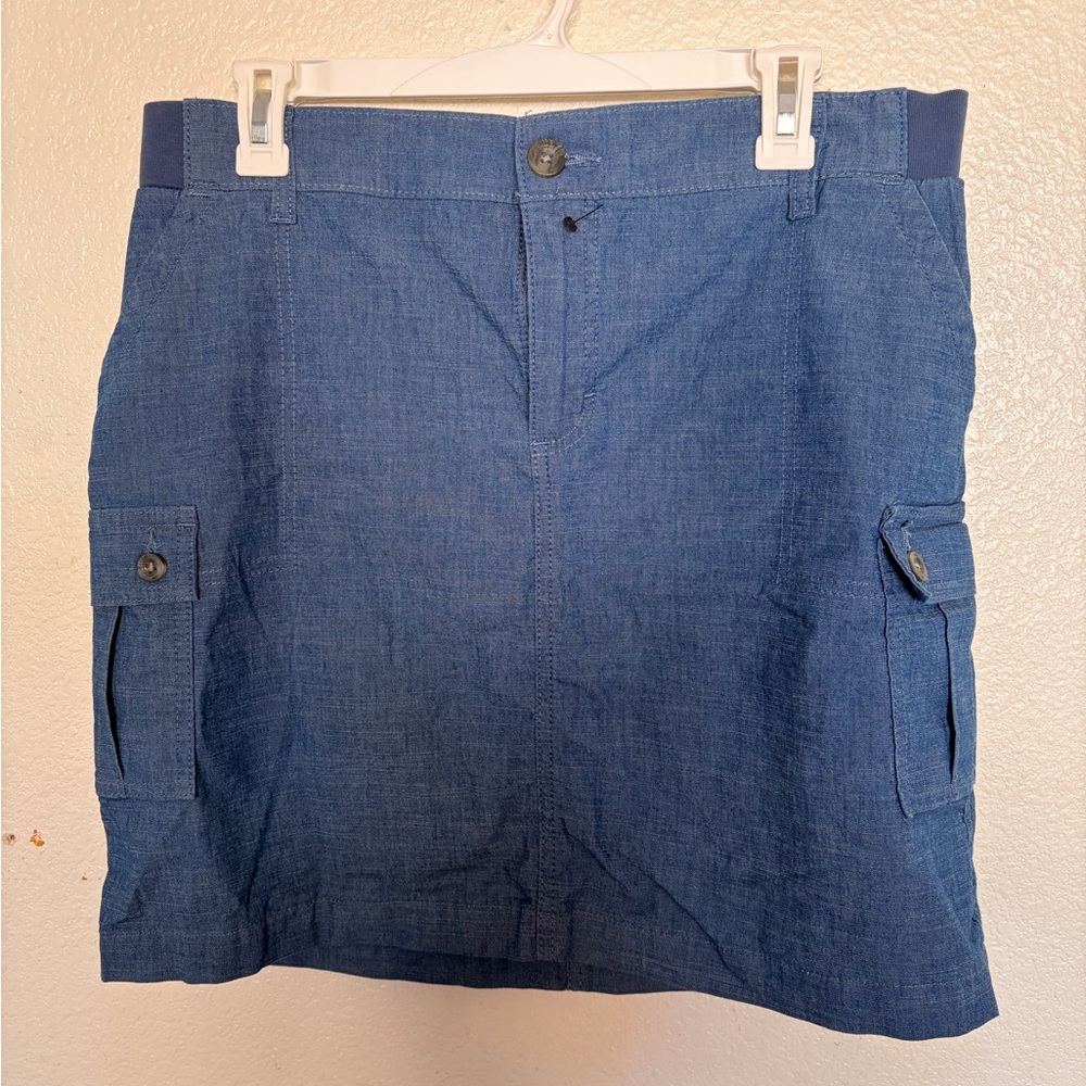 Lee Blue Mini Skirt